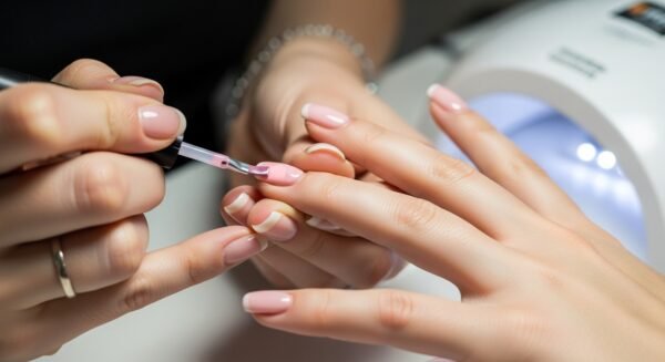 Manicura rusa con esmaltado semipermanente