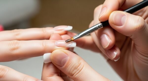 Reconstrucción de uñas con gel